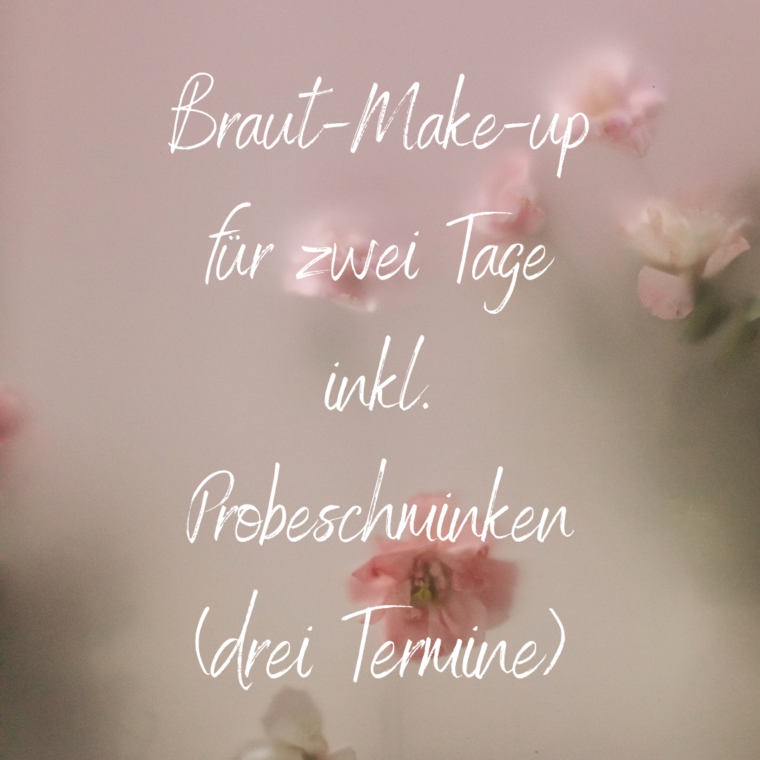 Vorschaubild Braut-Make-up für drei Termine